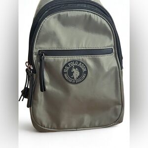 U.S. Polo Assn. Olive Green Cossbody